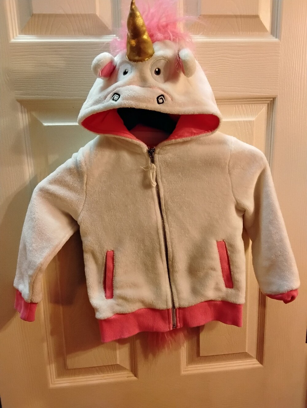 Universal Studios Girls Unicorn Hoodie Size XS